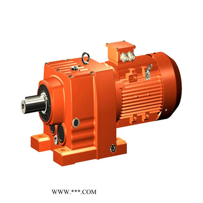 卧式硬齿面齿轮减速器 R系列带22KW电机一体减速机图8
