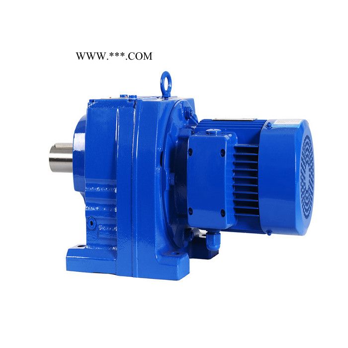 卧式硬齿面齿轮减速器 R系列带22KW电机一体减速机图2