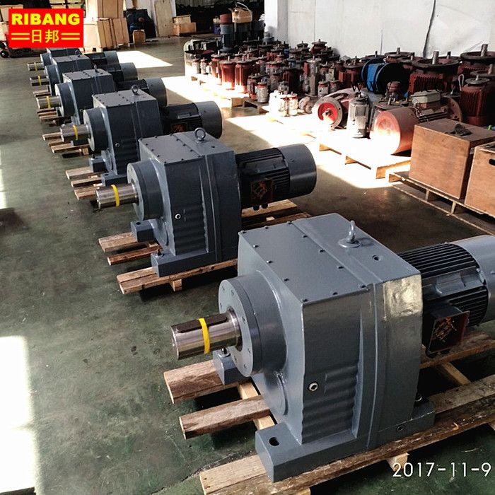 日邦R147硬齿面减速机减速器减速箱非标可定制广泛用于输送机械传动设备领域图6
