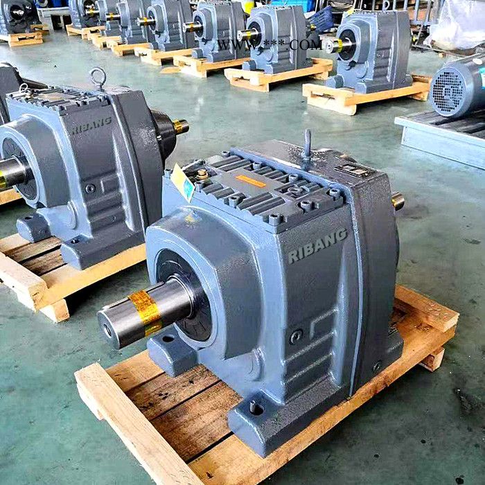 日邦R147硬齿面减速机减速器减速箱非标可定制广泛用于输送机械传动设备领域图2