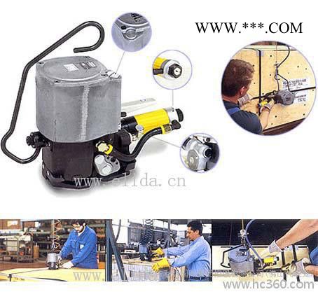 TW-102A全自动打包机外形设计简单美观电机+减速器+凸轮+紧缩臂运作图2