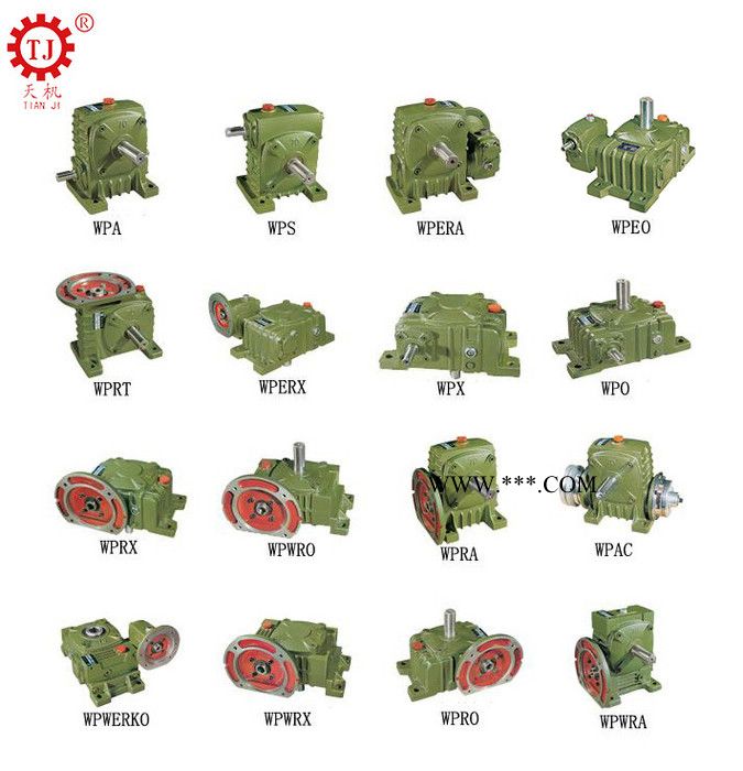 生产**蜗轮蜗杆减速机 WP涡轮涡杆减速器 铸铁自锁减速机图2