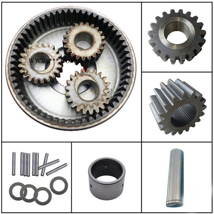 856/853前后驱动桥配件 龙工50铲车轮边减速器内齿圈销售 龙工856铲车内齿圈图2