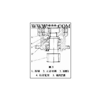 中瑞液压GFB 36 T3 回转减速装置、回转减速器