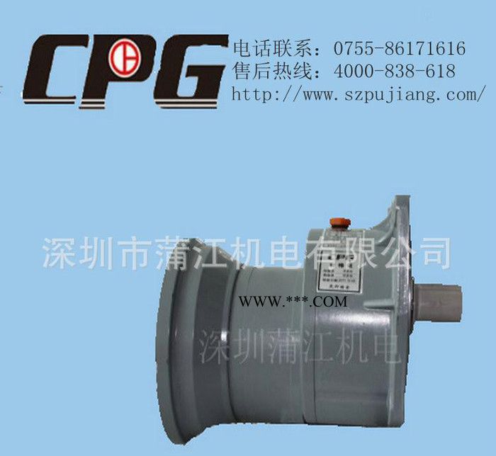 苏州直销CPG台湾城邦齿轮减速器|法兰盘双轴立式减速机图3