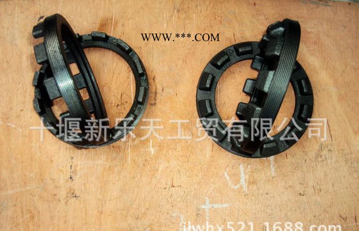 ,东风轮边桥减速器壳调整螺母2402ZHS01-图3