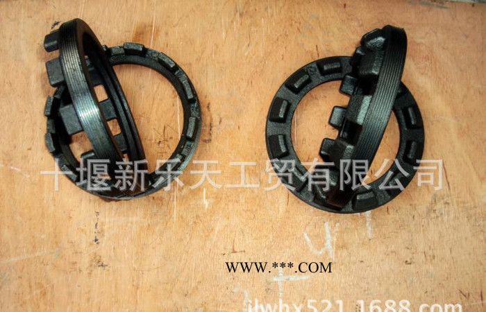 ,东风轮边桥减速器壳调整螺母2402ZHS01-图2