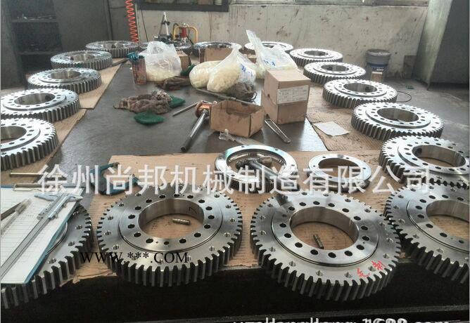 抓木器 索具专用360旋转回转驱动，回转式减速器，蜗轮蜗杆减速机图2