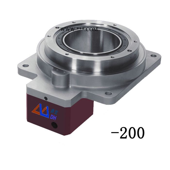 台湾中空旋转平台减速器DG62 匹配伺服电机 精密数控中空旋转盘可替代DD马达和凸轮分割器图3