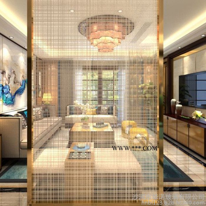 免费打样 镀膜钢化夹丝玻璃 艺术夹丝玻璃 防砸防火玻璃 工程接单图2