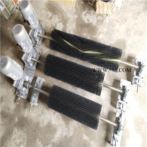 【昊鑫刷业**玻璃清洗机镀膜辊 尼龙镀膜毛刷辊 玻璃清洗刷滚毛刷辊图2