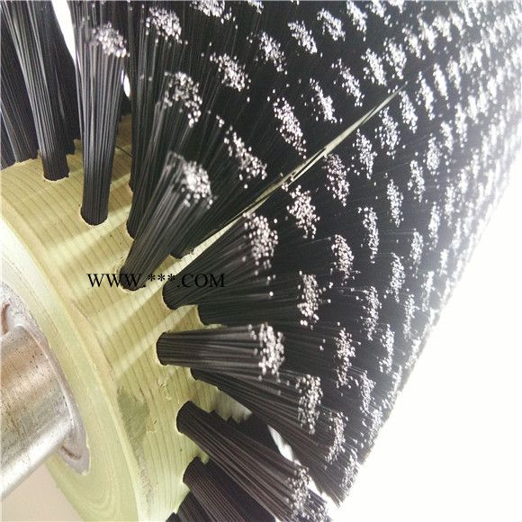 【昊鑫刷业**玻璃清洗机镀膜辊尼龙镀膜毛刷辊玻璃清洗刷滚毛刷辊镀膜玻璃清洗机刷辊图8