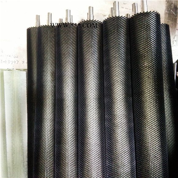 【昊鑫刷业**玻璃清洗机镀膜辊尼龙镀膜毛刷辊玻璃清洗刷滚毛刷辊镀膜玻璃清洗机刷辊图3