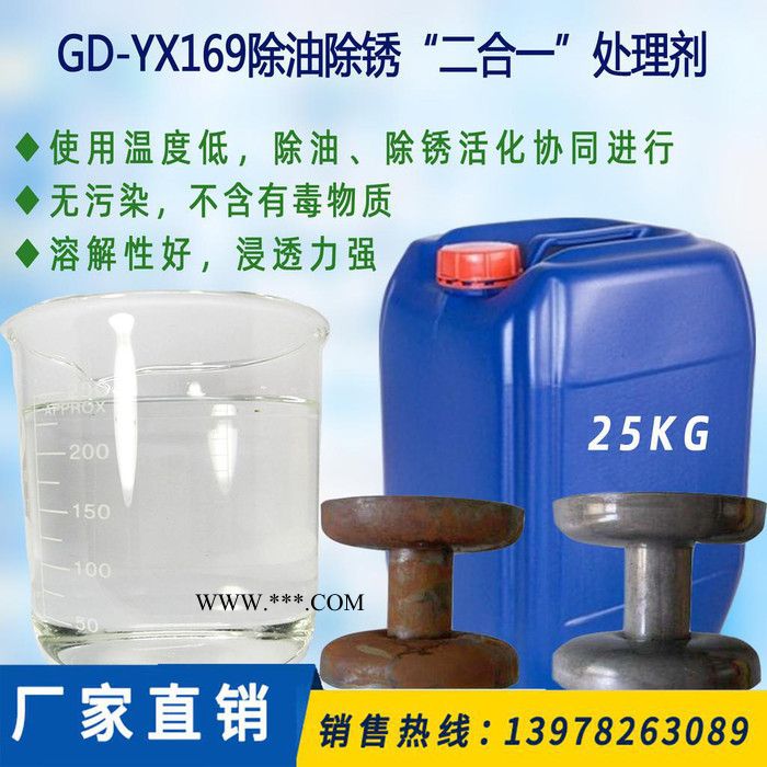 二合一除油除锈剂选国电 钢材去锈剂生产厂家 快速除油除锈剂图2