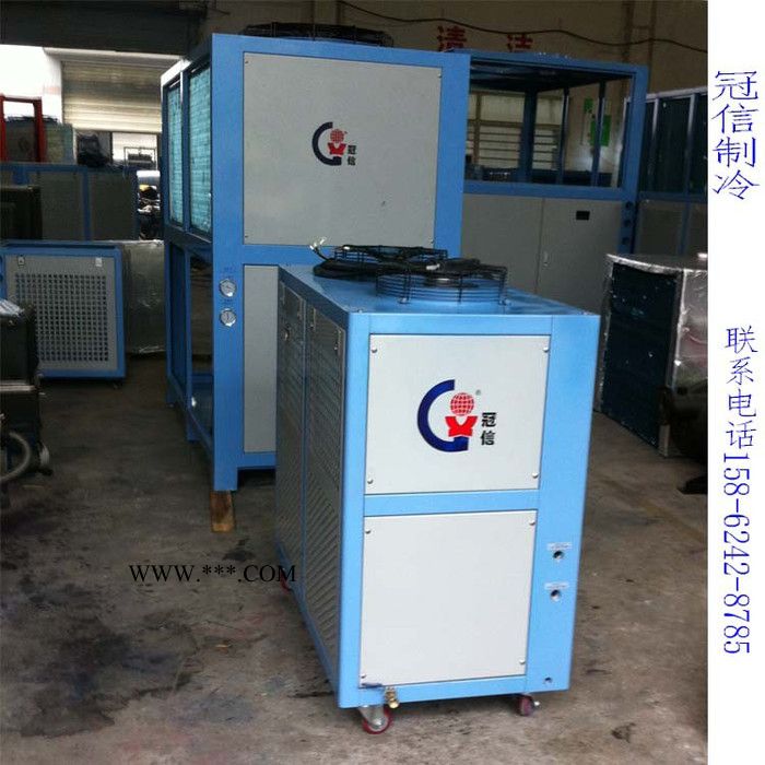 专业厂家生产供应冠信GXA-U010D真空镀膜冷水机  工业冷水机 水冷式冷水机 3P冷水机图2