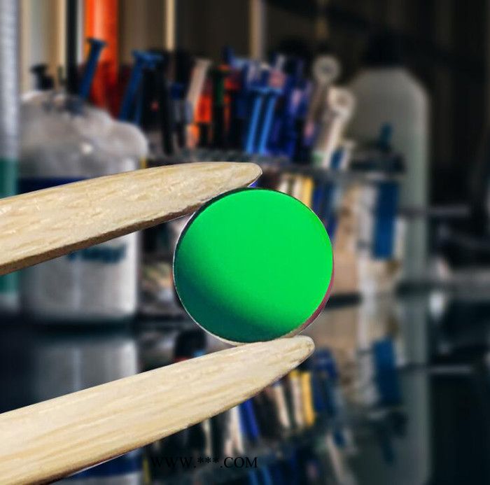 **520nm窄带镀膜滤光片 荧光绿色滤光片高透率绿带通滤光片图2
