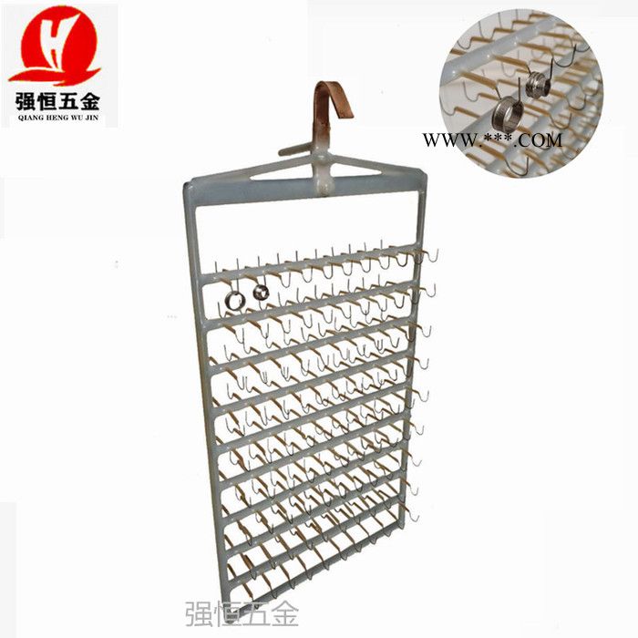 设计制作各类电镀挂具电泳排挂五金包胶挂具真空镀膜挂具电泳卡槽挂具定做图3