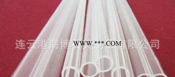 连云港高纯度烘箱高温石英管 透明双孔镀膜石英管 珠光石英玻璃管图2