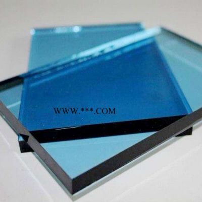 深圳市伟旭丞8mm福特蓝镀膜玻璃**，福特蓝镀膜玻璃加工定制