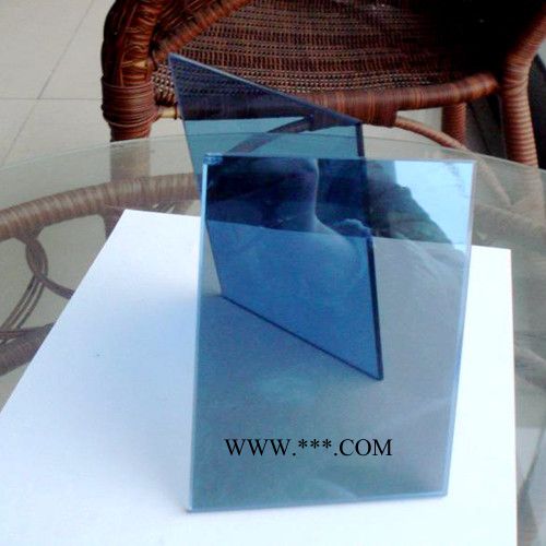 深圳市伟旭丞8mm福特蓝镀膜玻璃**,福特蓝镀膜玻璃加工定制图3