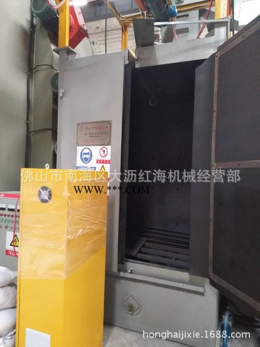 喷砂机械 氧化前喷砂机 玻璃钢镀膜层喷砂机 吊钩抛丸机