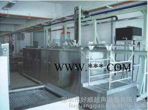 好顺超声HSA-8072TSFDM深圳全自动镀膜靶材超声波清洗机自动生产线图2