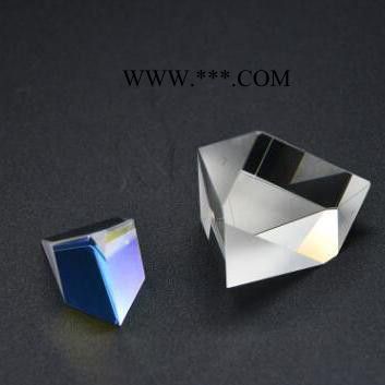 红外感应导光4棱镜 石英镀膜胶合偏光棱柱激光切割器保护镜聚焦合束场镜胶合透镜棱镜组图5