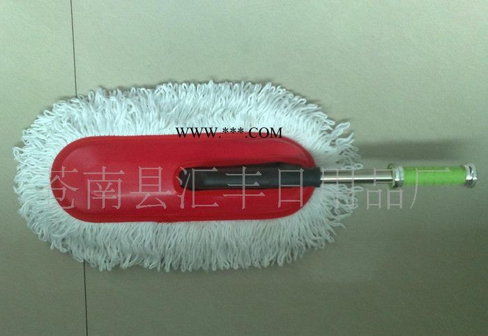 直销 超细纤维不锈钢柄伸缩式汽车刷 汽车蜡刷 打蜡图3