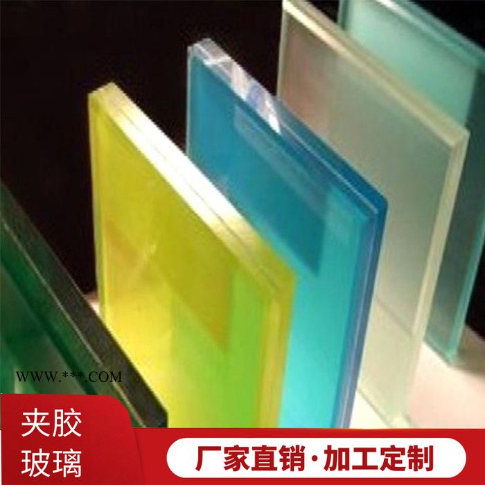 华诺夹胶玻璃厂 定制夹胶钢化玻璃 8*8钢化夹胶玻璃  钢化夹胶楼梯玻璃 镀膜钢化夹胶玻璃图4