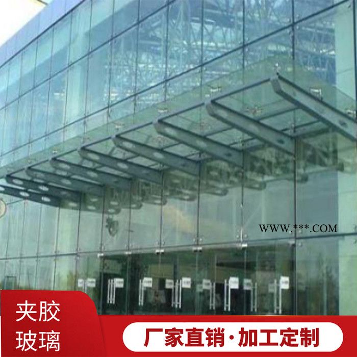 华诺夹胶玻璃厂 定制夹胶钢化玻璃 8*8钢化夹胶玻璃  钢化夹胶楼梯玻璃 镀膜钢化夹胶玻璃图3