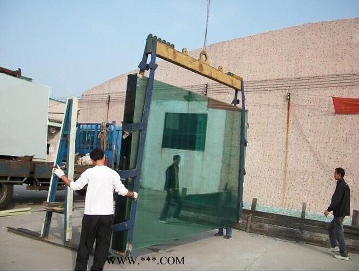 锦堂盛 中空浮法玻璃原片建筑玻璃镀膜玻璃木箱 裸片 铁架包装图3