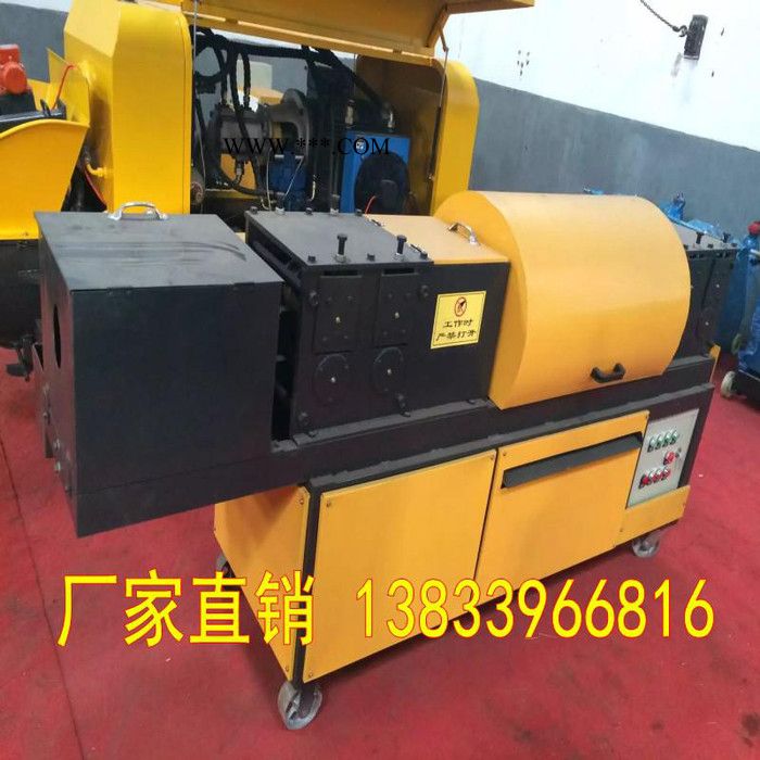 脚手架钢管调直除锈刷漆机 多功能钢管除锈机/建筑机械螺纹钢筋除锈剂图8