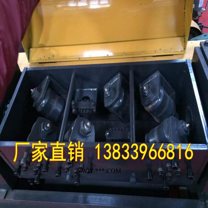 脚手架钢管调直除锈刷漆机 多功能钢管除锈机/建筑机械螺纹钢筋除锈剂图7