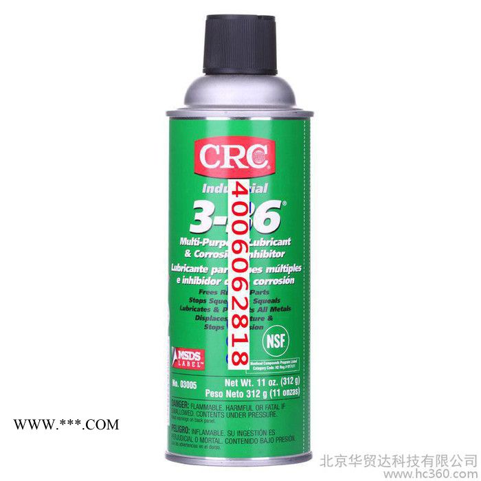 CRC3-36多用途防锈润滑剂 03005松锈剂 除锈剂图3