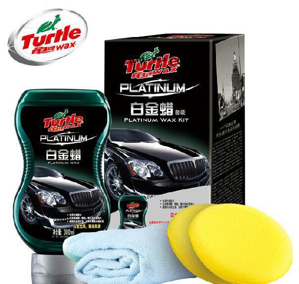 龟牌 白金蜡 展车蜡G-412KT液体蜡套装 汽车漆面专图3