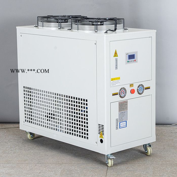 XinYi/新翼5HP 冷水机电镀专用耐腐蚀壳管式真空镀膜专用冷水机均质机图2