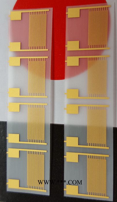 璃镀基底金图形加工 玻璃电路板pcb板 玻璃镀铜图形 玻璃镀膜图形 玻璃精细线路板图7