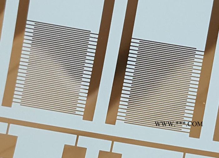 璃镀基底金图形加工  玻璃电路板pcb板 玻璃镀铜图形 玻璃镀膜图形 玻璃精细线路板图8