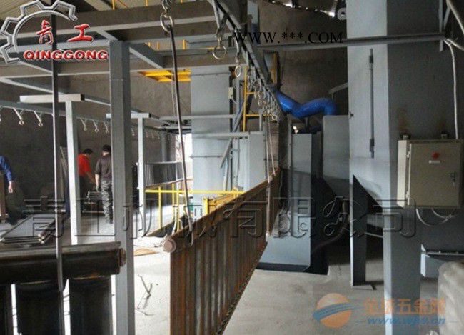 铸铁暖气片翻新除锈剂，换热器表面抛丸清理机，换热器翻新除锈机图4