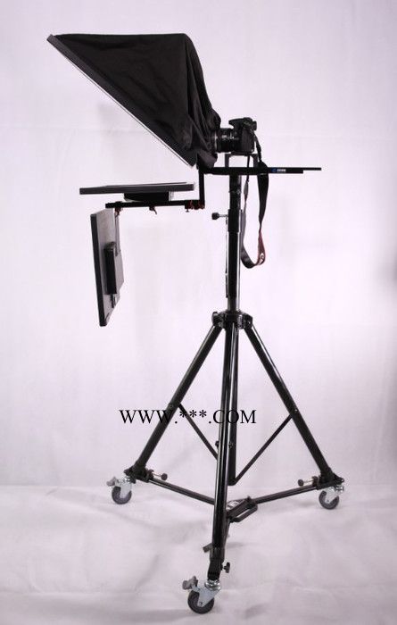 天影视通专业提词器 演播室提词器 会议播音读稿提词器19寸高清进口镀膜玻璃透明提词机图4