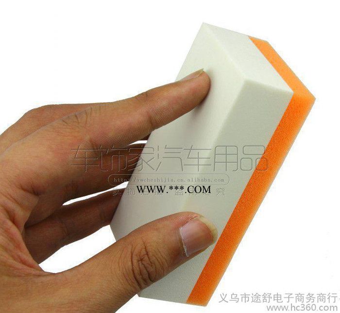 汽车镀晶海绵 进口镀膜海绵专用漆面镀膜打蜡海绵封釉海绵 批发图3