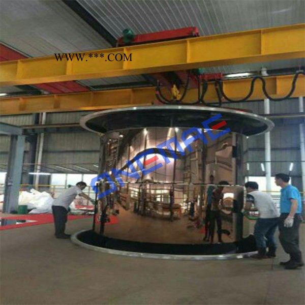 大型五金装饰板用真空离子镀膜机，不锈钢真空镀钛炉图3