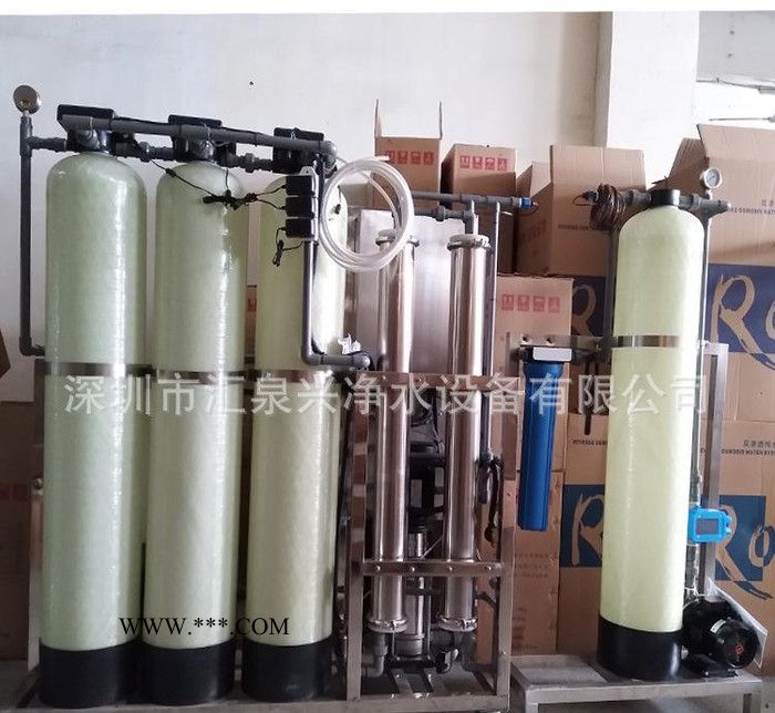汇泉兴直销0.5T+抛光混床超纯水设备 电子行业镀膜/光学材料清洗图3