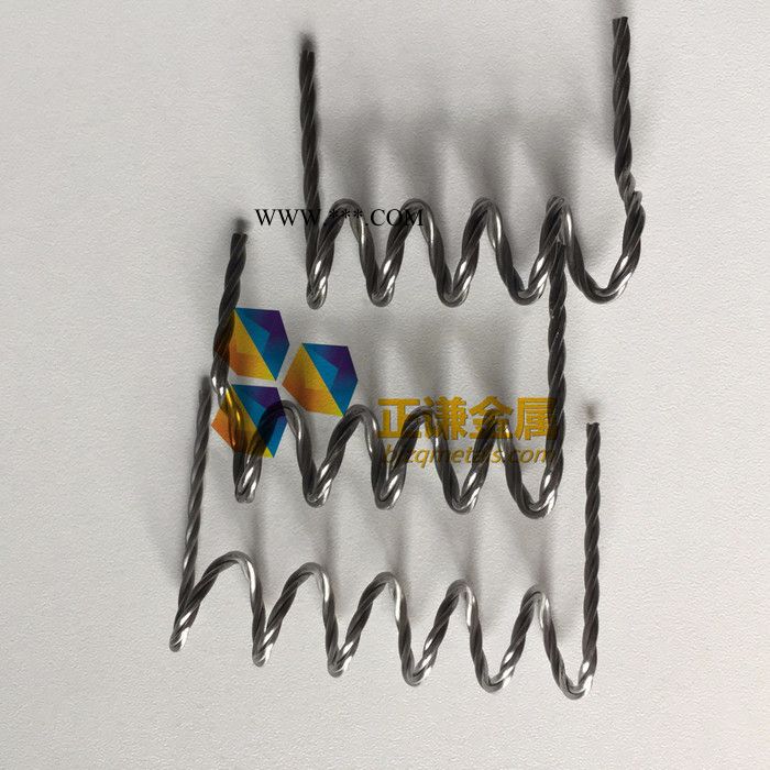 正谦金属 高纯度 蒸发镀膜用钨绞丝 钨加热子图4
