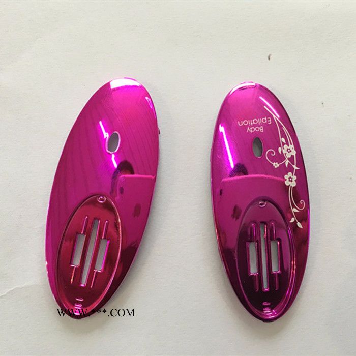 塑料电镀加工 浙江塑料UV镀膜 粉红 大红 ABS电镀加工 义乌真空镀膜加工图3