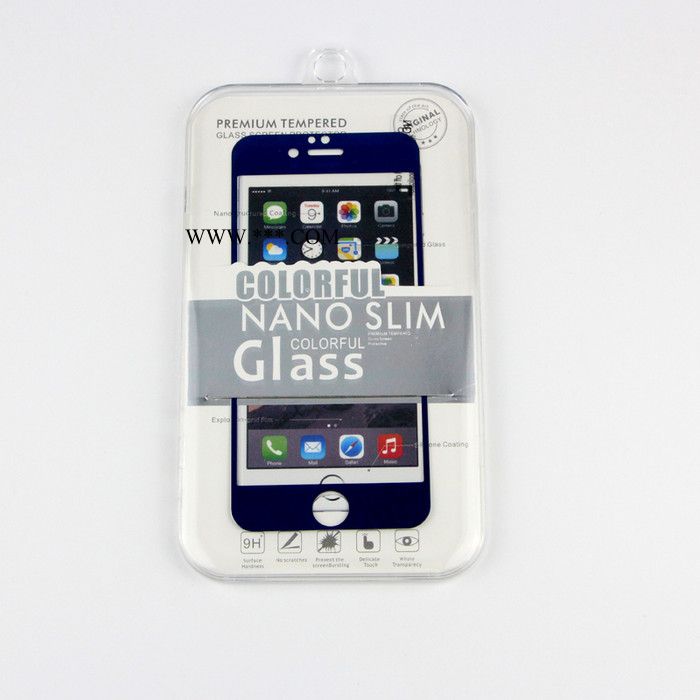 电镀膜 钢化玻璃膜 苹果iPhone5/5S 镜面 彩膜图3