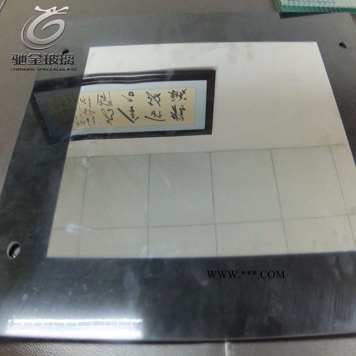 驰金cj6520玻璃镜面高透高反镀膜玻璃价格用 镜面触摸屏专玻璃 高透高反镜面玻璃图2