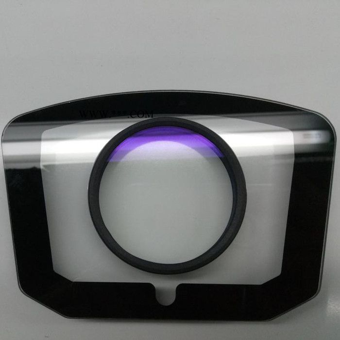深圳君志达安防摄像机外壳钢化丝印镀膜玻璃加工厂家直径48mm52mm厚度1.6/1.8/2.0/2.5/3.0/4.0图2