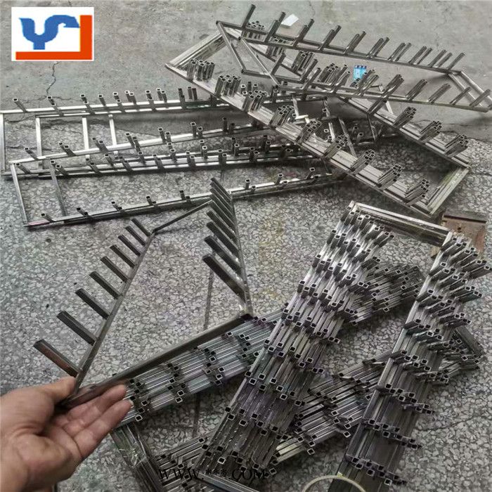 厂家生产手喷排版网盘焊方通柱子 喷油夹具弹片 UV镀膜挂具 喷涂喷漆治具ZS1007图4