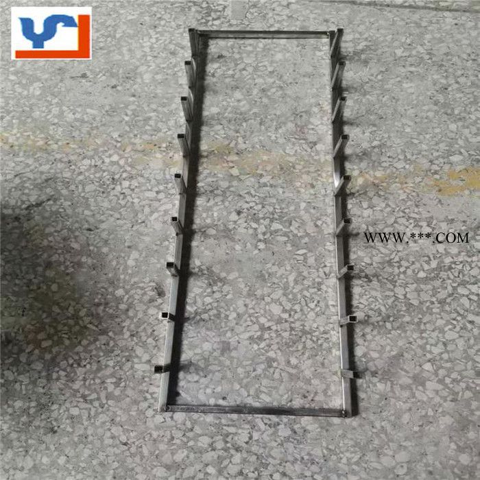 厂家生产手喷排版网盘焊方通柱子 喷油夹具弹片 UV镀膜挂具 喷涂喷漆治具ZS1007图2